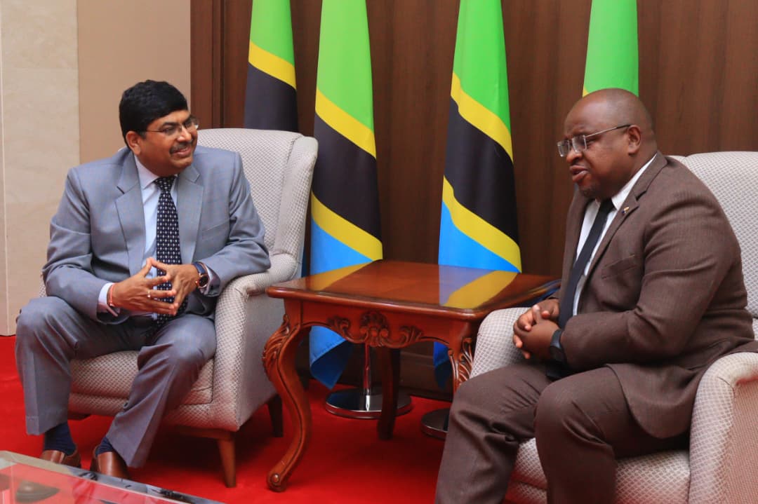 H.E. Mr. Bishwadip Dey, High Commissioner of India to Tanzania met with H.E. Dr. Ng'waru Jumanne Maghembe (MP), Hon'ble  – photo 5