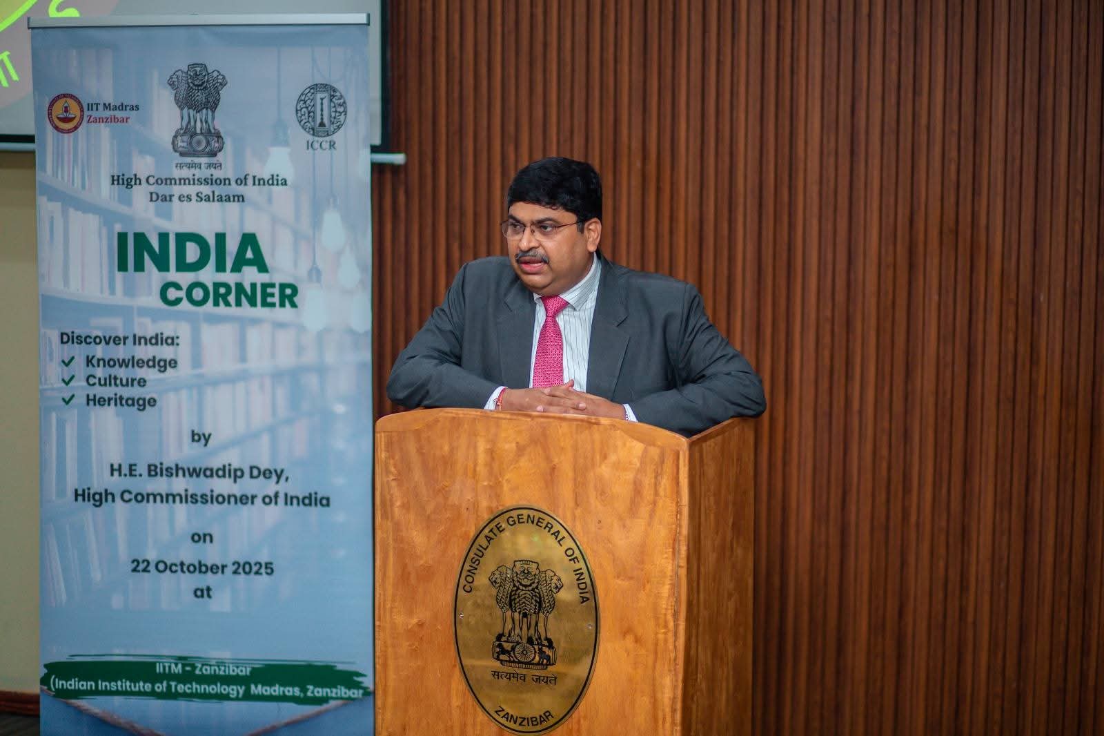 High Commission of India inaugurated "India Corner" at IIT Madras Zanzibar Campus (21 October 2025) – photo 10
