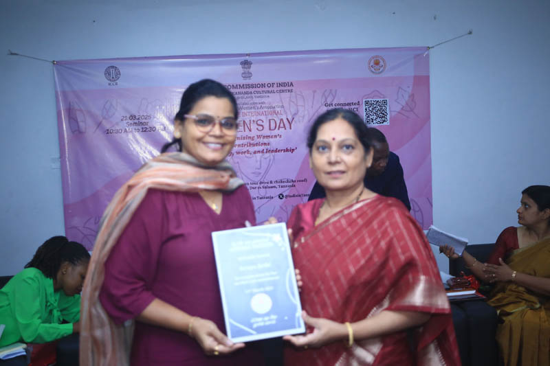 Swami Vivekananda Cultural Centre, High Commission of India, Dar es Salaam, in collaboration with the Dar Indian Women�s – photo 10